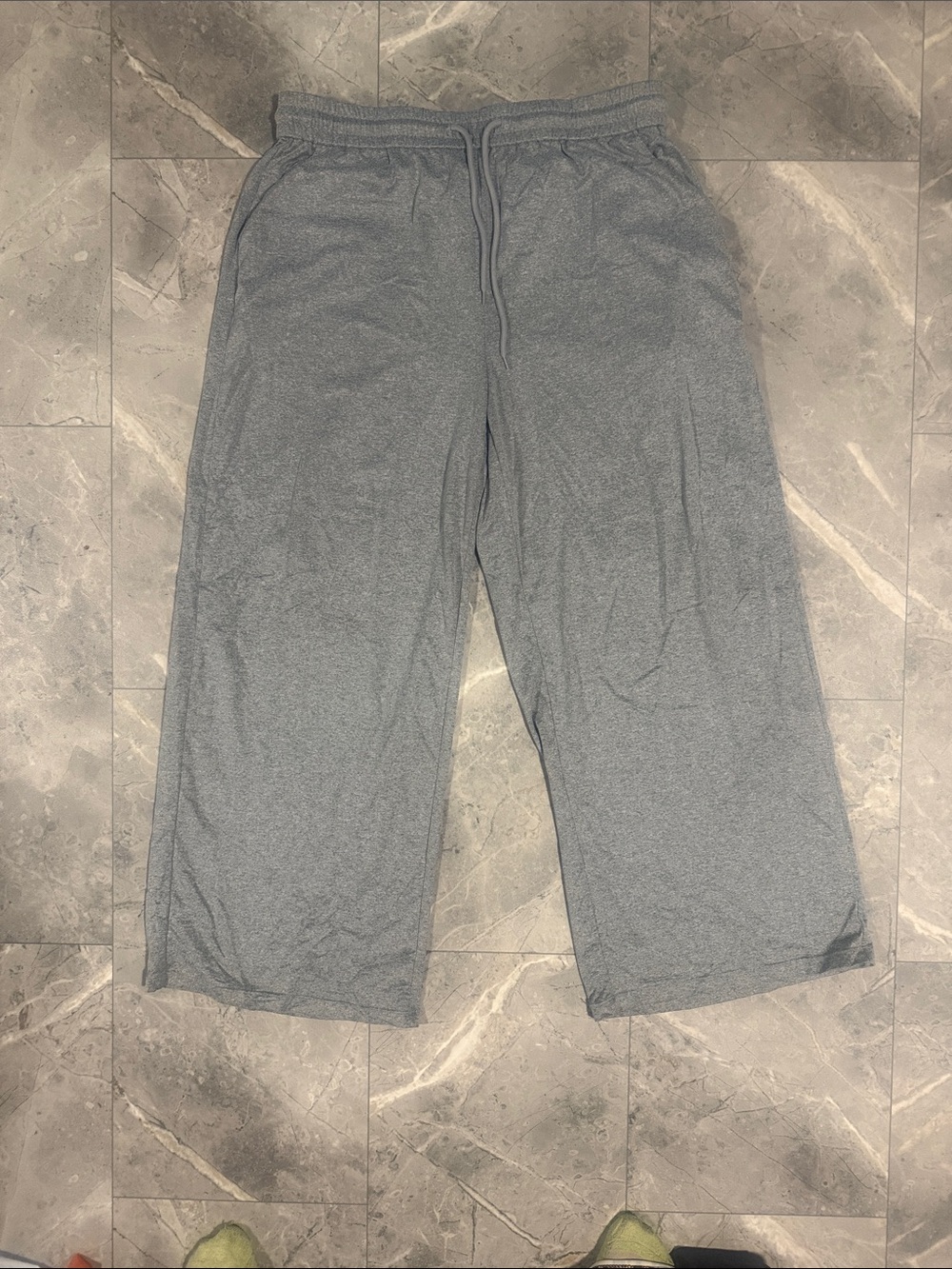HALARA Gray Wide-Leg Track Pants